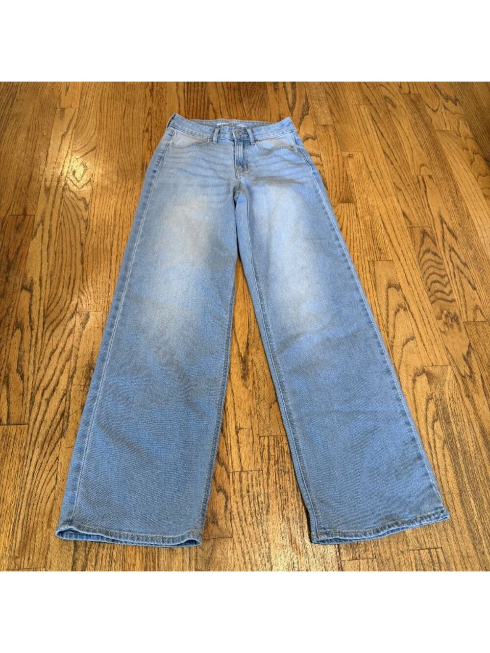 OLD NAVY WOMENS WOW WIDE LEG HIGH RISE JEANS SIZE 0
